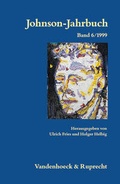 Cover: Johnson-Jahrbuch Bd.6/1999 - Vandenhoeck & Ruprecht