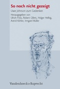 Cover: So noch nicht gezeigt - Vandenhoeck & Ruprecht