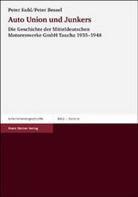 Enlarge image Cover: Auto Union und Junkers - Franz Steiner Verlag