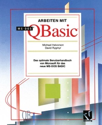Enlarge image Cover: Arbeiten mit MS-DOS QBasic - Vieweg+Teubner Verlag