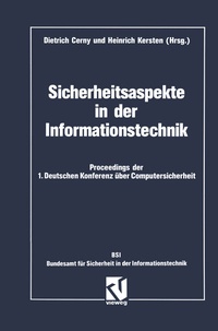 Abbildung von: Sicherheitsaspekte in der Informationstechnik - Vieweg+Teubner Verlag