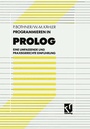 Cover: Programmieren in PROLOG - Vieweg+Teubner Verlag