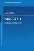 Cover: Paradox 3.5 - Vieweg+Teubner Verlag