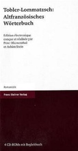 Cover: Altfranz&ouml;sisches W&ouml;rterbuch - Franz Steiner Verlag