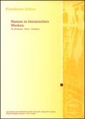 Cover: Namen in literarischen Werken - Franz Steiner Verlag