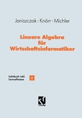 Cover: Lineare Algebra f&uuml;r Wirtschaftsinformatiker - Vieweg+Teubner Verlag