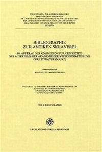 Abbildung von: Bibliographie zur antiken Sklaverei - Franz Steiner Verlag