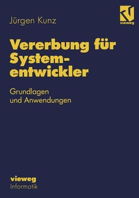 Enlarge image Cover: Vererbung für Systementwickler - Vieweg+Teubner Verlag