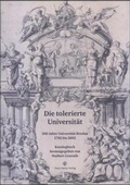 Cover: Die tolerierte Universit&auml;t - Franz Steiner Verlag