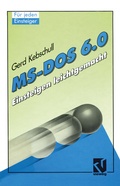 Cover: MS-DOS 6.0 - Vieweg+Teubner Verlag