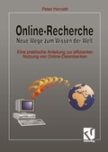 Cover: Online-Recherche Neue Wege zum Wissen der Welt - Vieweg+Teubner Verlag