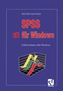 Cover: SPSS für Windows - Vieweg+Teubner Verlag