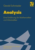 Cover: Analysis - Vieweg+Teubner Verlag