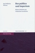 Cover: Res publica und Imperium - Franz Steiner Verlag