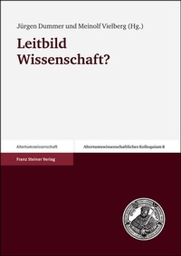 Enlarge image Cover: Leitbild Wissenschaft? - Franz Steiner Verlag