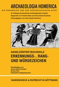 Cover: Erkennungs-, Rang- und W&uuml;rdezeichen - Vandenhoeck & Ruprecht