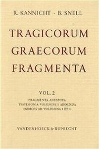 Enlarge image Cover: Tragicorum Graecorum Fragmenta / Tragicorum Graecorum Fragmenta - Vandenhoeck & Ruprecht