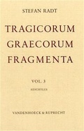 Cover: Tragicorum Graecorum Fragmenta. Vol. III: Aeschylus - Vandenhoeck & Ruprecht