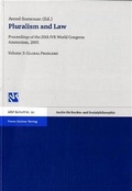 Cover: Pluralism and Law - Vol. 3: Global Problems - Franz Steiner Verlag