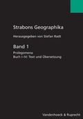 Cover: Strabons Geographika Band 1 - Vandenhoeck & Ruprecht