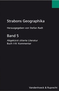 Cover: Strabons Geographika Band 5 - Vandenhoeck & Ruprecht
