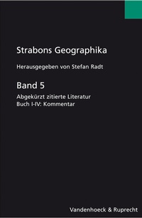 Enlarge image Cover: Strabons Geographika Band 5 - Vandenhoeck & Ruprecht