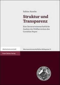 Enlarge image Cover: Struktur und Transparenz - Franz Steiner Verlag