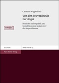 Cover: Von der Souver&auml;nit&auml;t zur Angst - Franz Steiner Verlag
