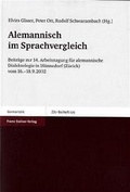 Cover: Alemannisch im Sprachvergleich - Franz Steiner Verlag
