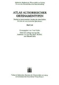 Cover: Atlas altsorbischer Ortsnamentypen. Studien zu toponymischen Arealen des altsorbischen Gebietes im westslawischen Sprachraum. Doppelheft 3/4 - Franz Steiner Verlag