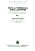 Cover: Atlas altsorbischer Ortsnamentypen. Studien zu toponymischen Arealen des altsorbischen Gebietes im westslawischen Sprachraum. Heft 5 - Franz Steiner Verlag