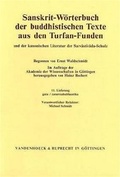 Cover: Sanskrit-W&ouml;rterbuch der buddhistischen Texte aus den Turfan-Funden. Lieferung 11 - Vandenhoeck & Ruprecht
