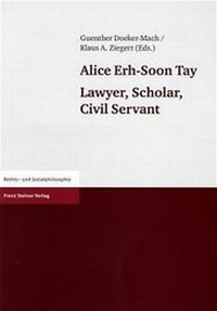 Enlarge image Cover: Alice Erh-Soon Tay - Franz Steiner Verlag