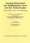 Cover: Sanskrit-W&ouml;rterbuch der buddhistischen Texte aus den Turfan-Funden. Lieferung 13 - Vandenhoeck & Ruprecht
