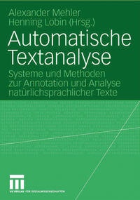 Abbildung von: Automatische Textanalyse - Vandenhoeck & Ruprecht