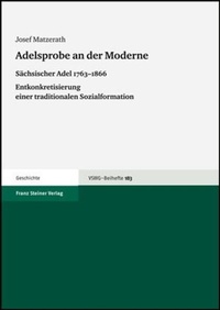 Enlarge image Cover: Adelsprobe an der Moderne - Franz Steiner Verlag