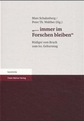 Cover: ". immer im Forschen bleiben!" - Franz Steiner Verlag