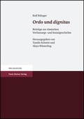 Cover: Ordo und dignitas - Franz Steiner Verlag