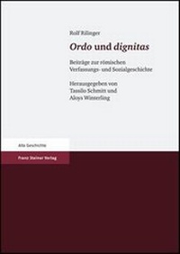 Enlarge image Cover: Ordo und dignitas - Franz Steiner Verlag