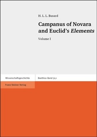 Abbildung von: Campanus of Novara and Euclid's Elements - Franz Steiner Verlag