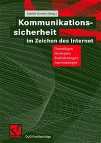 Abbildung von: Kommunikationssicherheit im Zeichen des Internet - Vieweg+Teubner Verlag