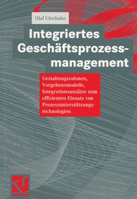 Abbildung von: Integriertes Geschäftsprozessmanagement - Vieweg+Teubner Verlag