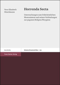 Enlarge image Cover: Horrenda Secta - Franz Steiner Verlag