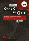 Cover: Ohne C zu C++ - Vieweg+Teubner Verlag