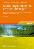 Cover: Marketingkampagnen effizient managen - Springer Vieweg
