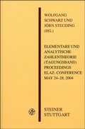 Cover: Elementare und Analytische Zahlentheorie - Franz Steiner Verlag