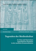 Cover: Tugenden der Medienkultur - Franz Steiner Verlag