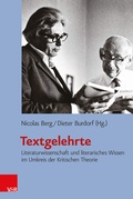 Cover: Textgelehrte - Vandenhoeck & Ruprecht