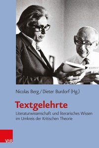 Enlarge image Cover: Textgelehrte - Vandenhoeck & Ruprecht