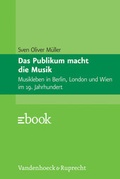 Cover: Das Publikum macht die Musik - Vandenhoeck & Ruprecht